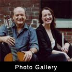 Beautiful music and happy times - photos of Margot and Ivan.
